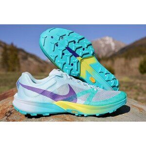 AUTHENTIC Size 13 Terra Kiger 10 ‘Glacier Blue’ Trail Shoes FV3929-400